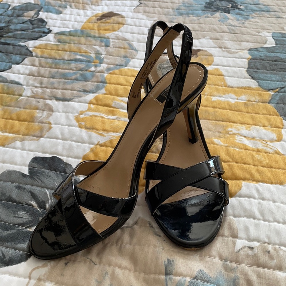 Gili Black Patient Dress shoes Sz 8